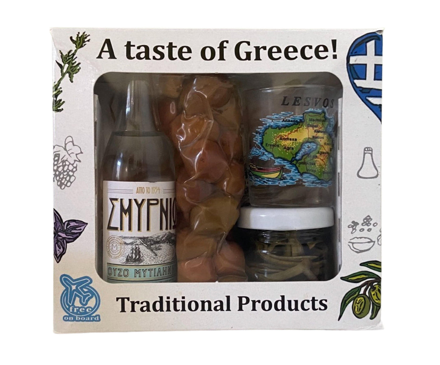 Geschenkpaket Ouzo Lover